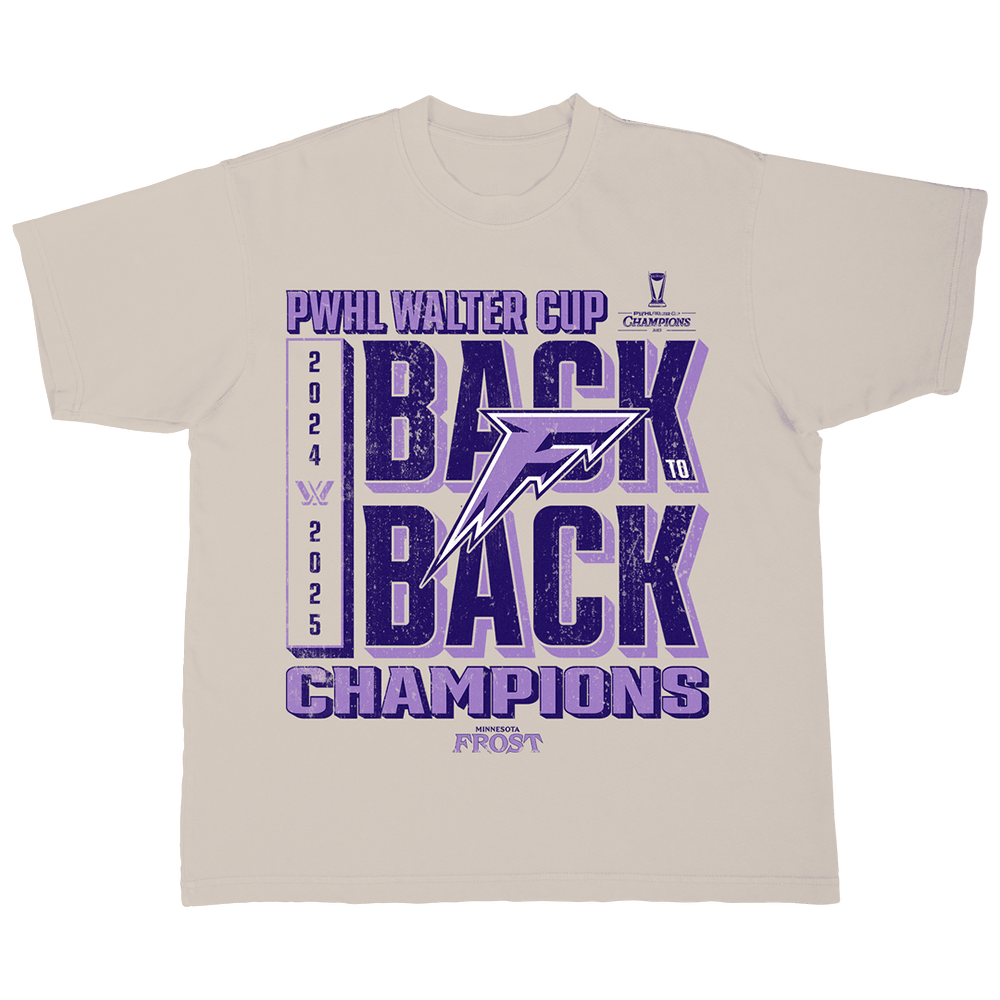 Minnesota Frost Merch Minnesota Frost Championship 2025 T-Shirt Good Gifts For Dads-1