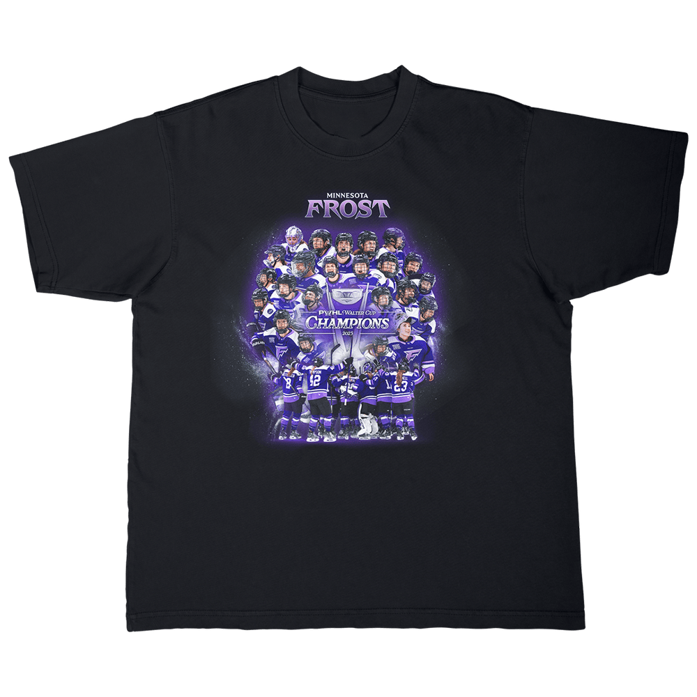Minnesota Frost Merch Minnesota Frost Championship 2025 T-Shirt Unique Gifts For Dad-1