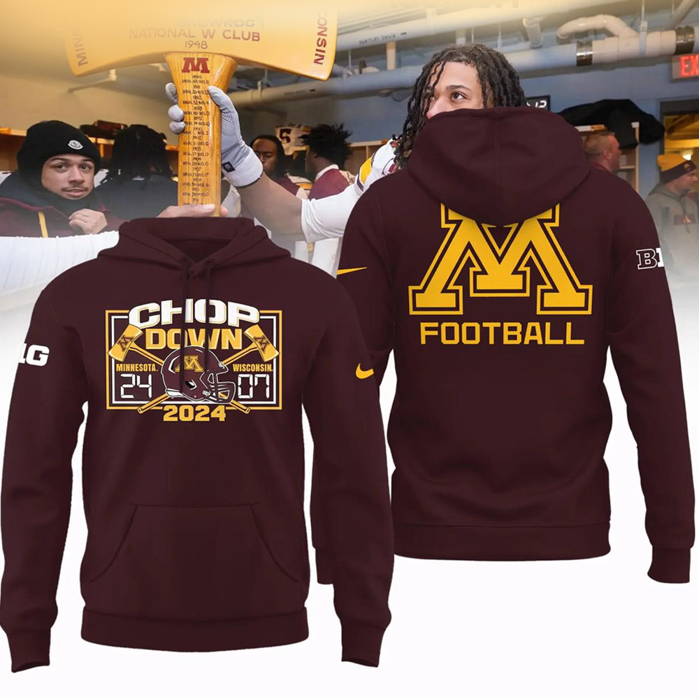 Minnesota Golden Gophers National W Club Wisconsin Badgers 2024 Hoodie Gifts For Football Fan-1