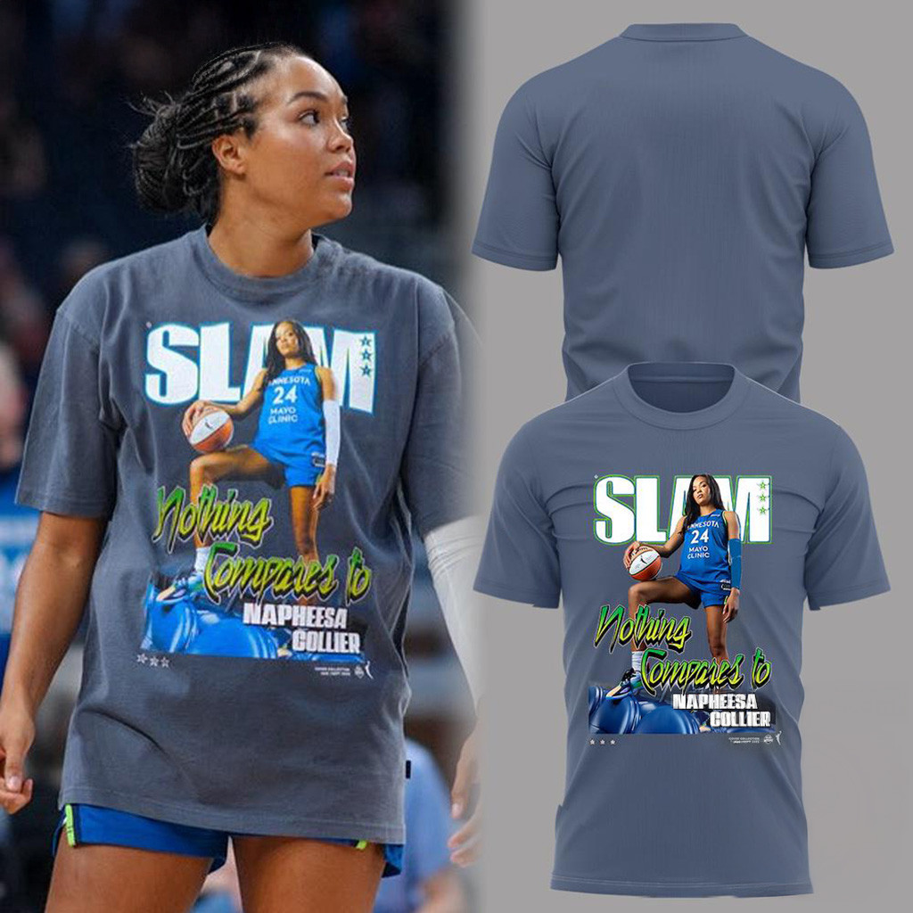 Minnesota Lynx X Napheesa Collier To Win MVP 2025 T-Shirt Fan Merch Gifts For Mom-1