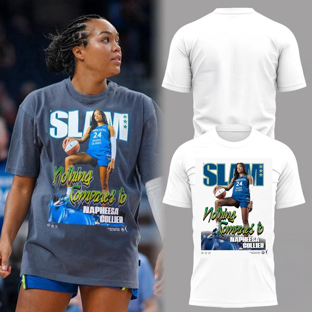 Minnesota Lynx X Napheesa Collier To Win MVP 2025 White Shirt Fan Merch Gifts For Wife-1