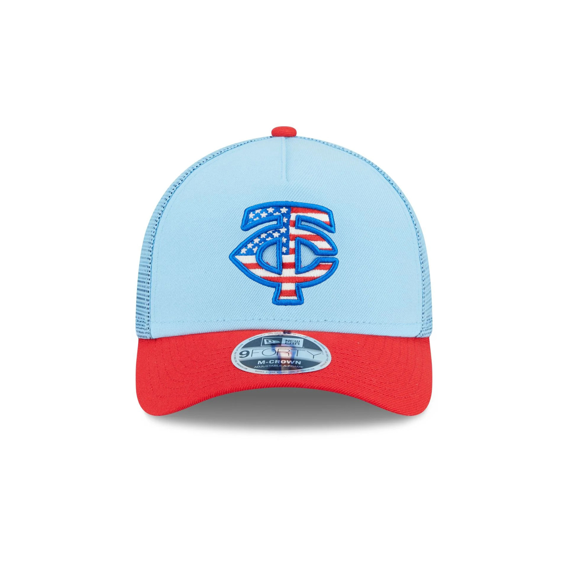 Minnesota Twins 4th Of July Hat 2025 MLB Independence Day Merch Trucker Hat Gift Ideas For Fans-1