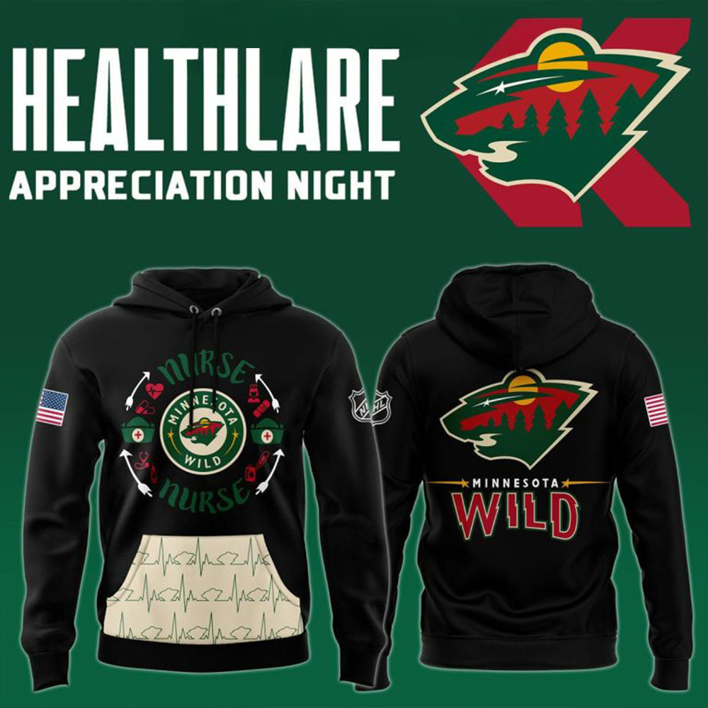 Minnesota Wild Night Of 2024 Firefighter Appreciation Celebrate Hoodie Gifts For Hockey Fan-1