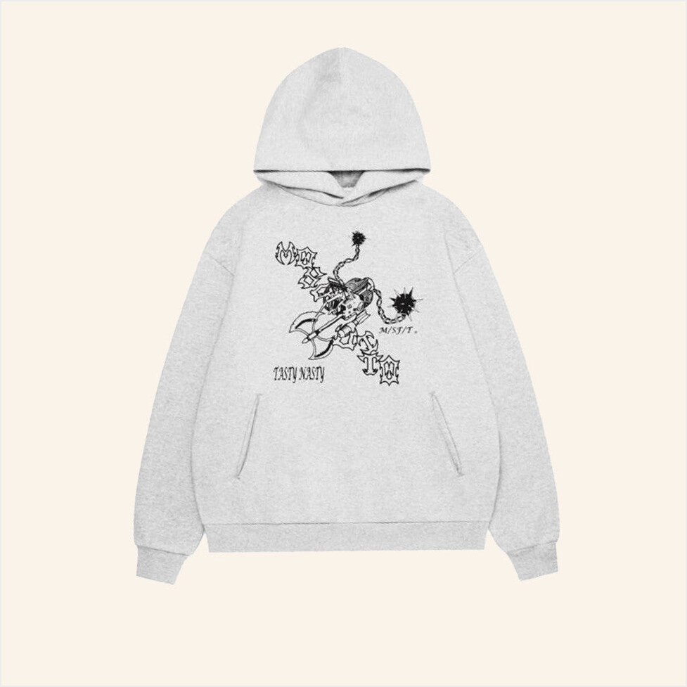 Misfit Shapes Merch Tasty Nasty Hoodie Present For Friends Birthday Gifts For Fans Christmas Presents-1