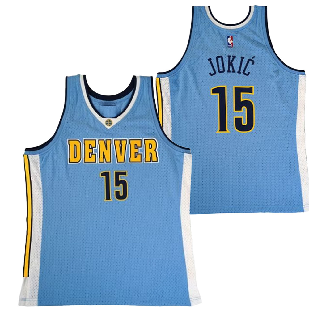 Mitchell And Ness Denver Nuggets - Nikola Jokic 2016 Swingman Jersey Gifts For Him-1