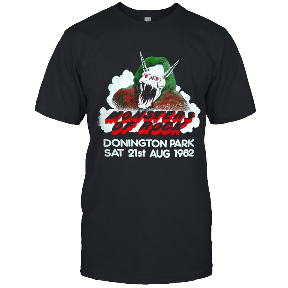 Monsters Of Rock Merch Monsters Of Rock 1982 T-Shirt Father's Day Gifts For Son In Law-1