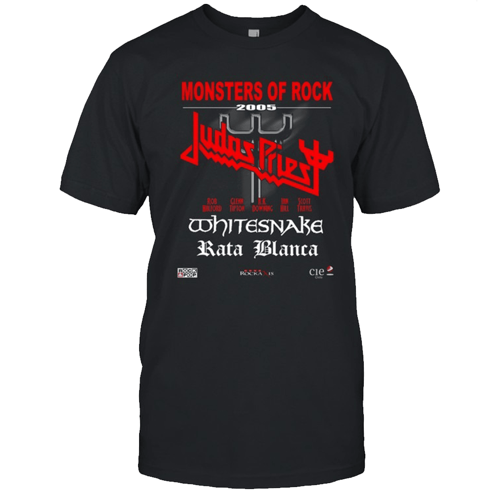 Monsters Of Rock Merch Monsters Of Rock 2005 T-Shirt Simple Father's Day Gift Ideas-1
