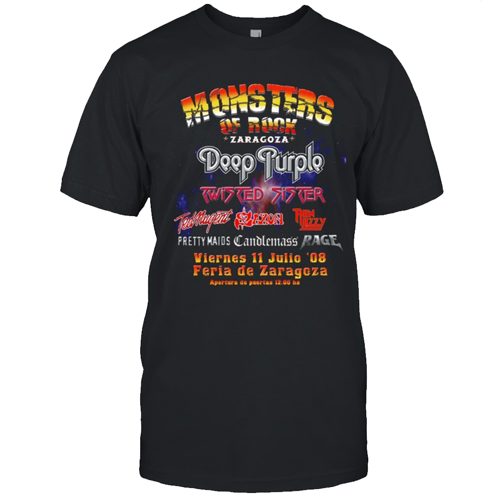 Monsters Of Rock Merch Monsters Of Rock Deep Purple T-Shirt Gifts For New Dads-1