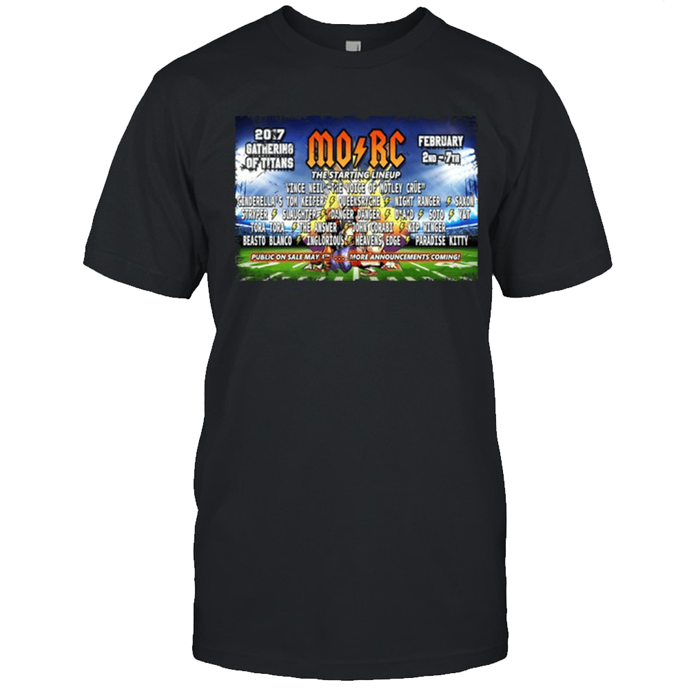 Monsters Of Rock Merch Monsters Of Rock MO RC T-Shirt Best Father's Day Gifts-1