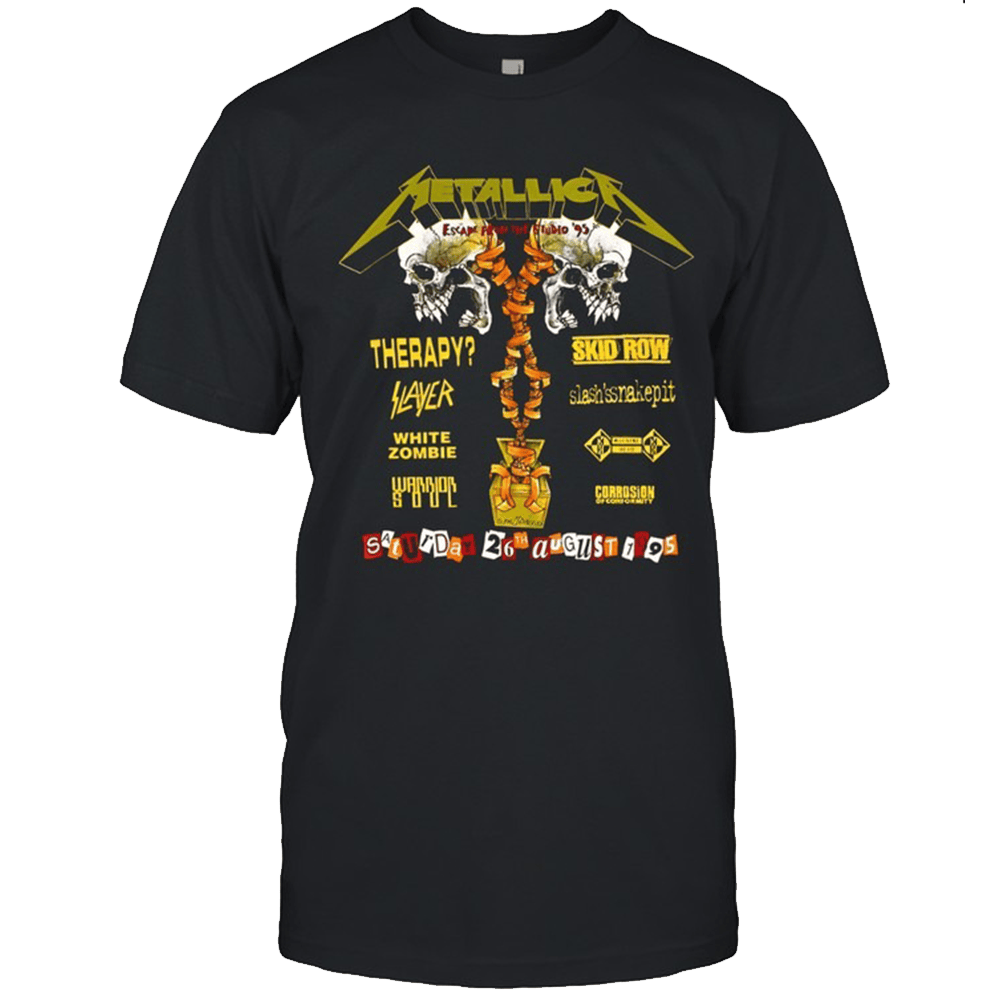 Monsters Of Rock Merch Monsters Of Rock Metallica T-Shirt Best Father's Day Gifts-1