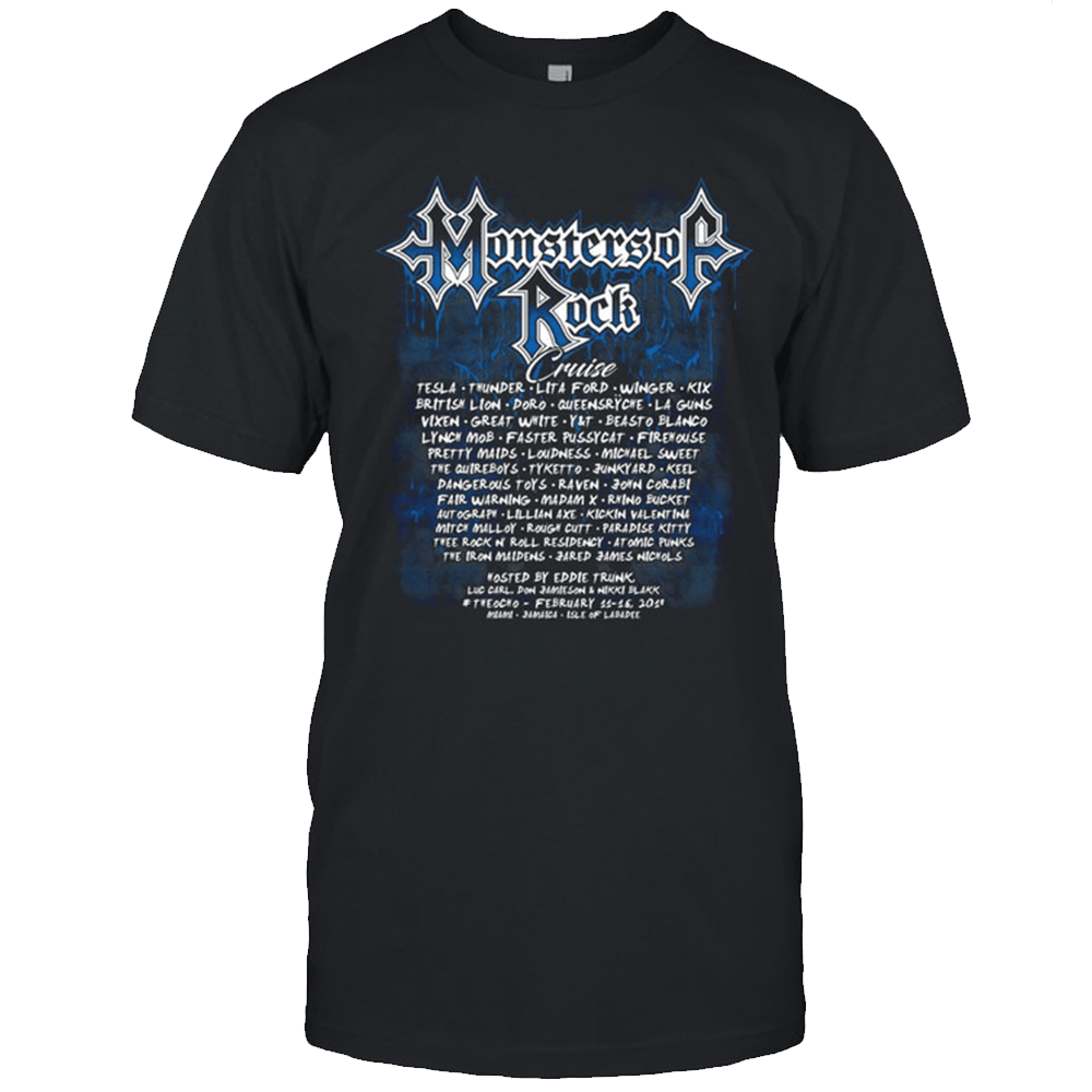 Monsters Of Rock Merch Monsters Of Rock T-Shirt Birthday Presents For Dad-1