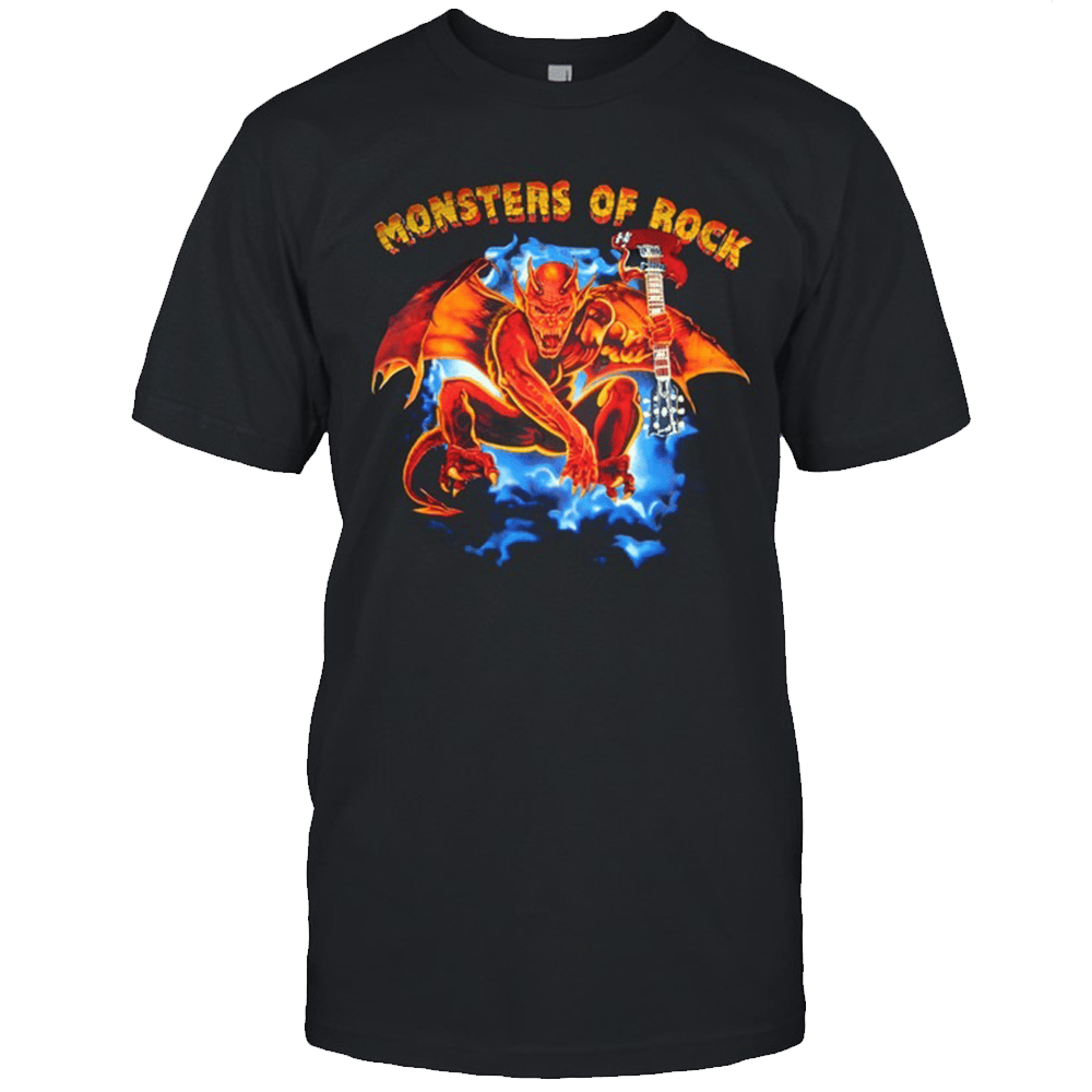 Monsters Of Rock Merch Monsters Of Rock T-Shirt Great Gifts For Dad-1