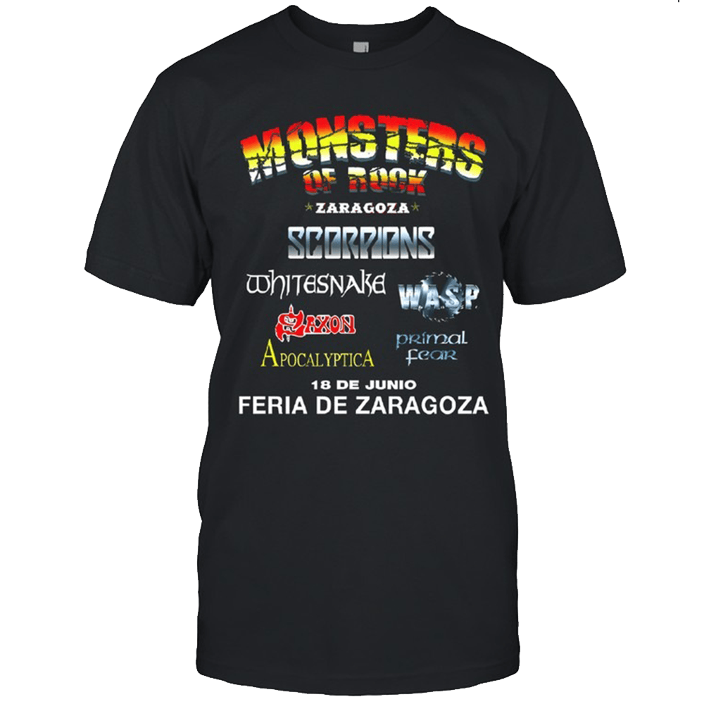 Monsters Of Rock Merch Monsters Of Rock T-Shirt Stepdad Gifts For Father's Day-1