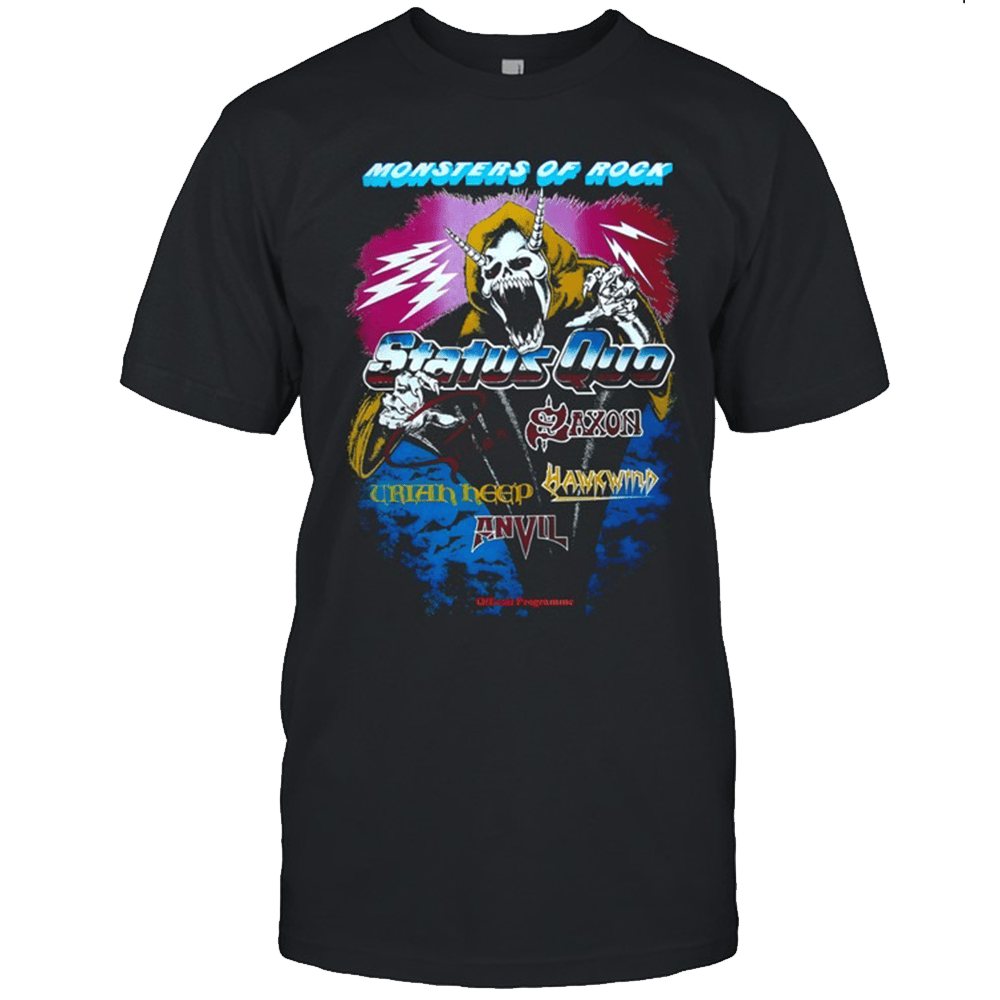 Monsters Of Rock Merch Monsters Of Rock Tour T-Shirt Perfect Father's Day Gifts-1