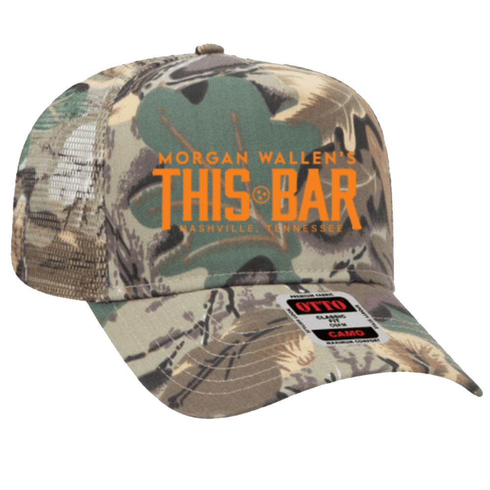Morgan Wallen Hat Morgan Wallen Camo Orange Logo Hat Top 10 Father's Day Gifts-1