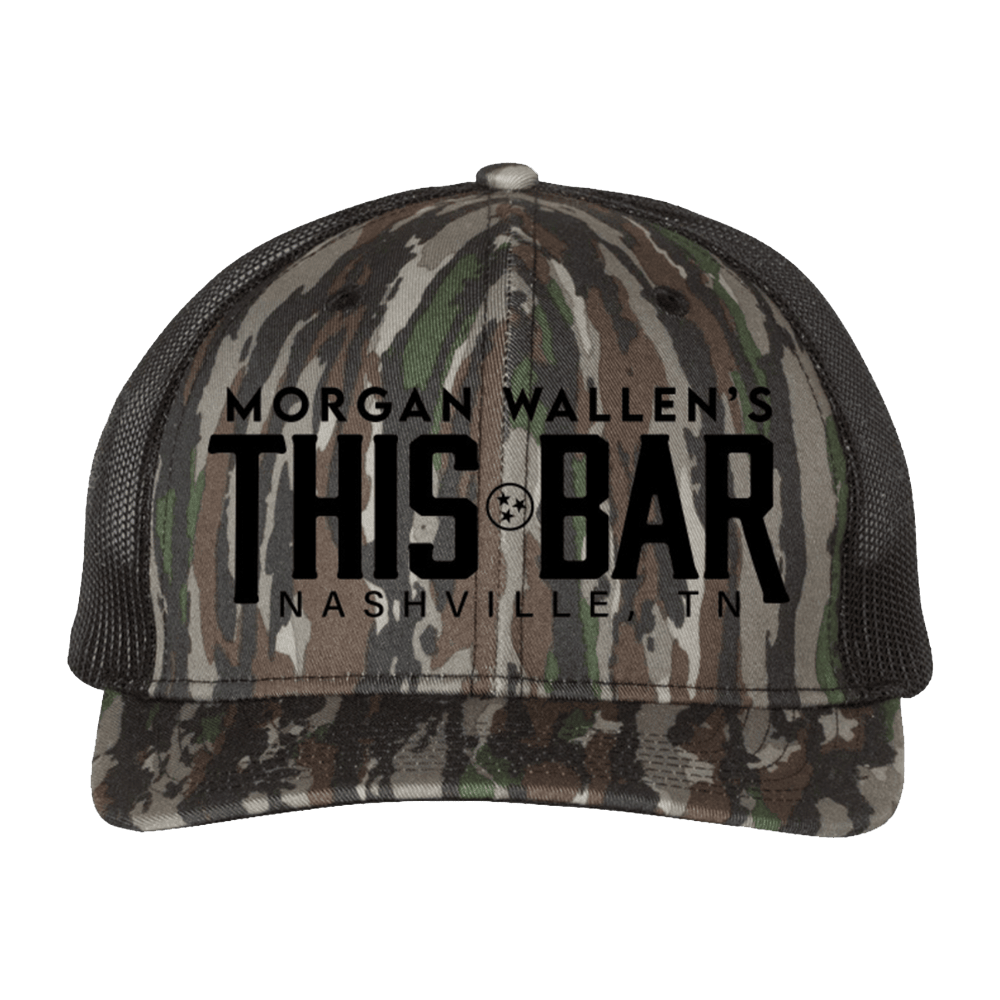 Morgan Wallen Hat Morgan Wallen This Bar Camo Hat Best Father's Day Special Gifts-1