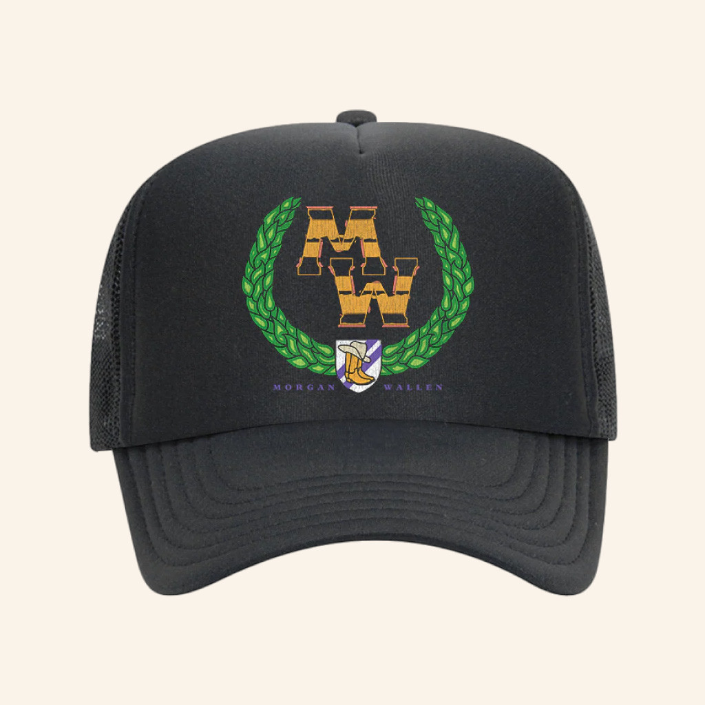 Morgan Wallen Merch Mw Foam Trucker Hat Gift Ideas For Music Lovers-1