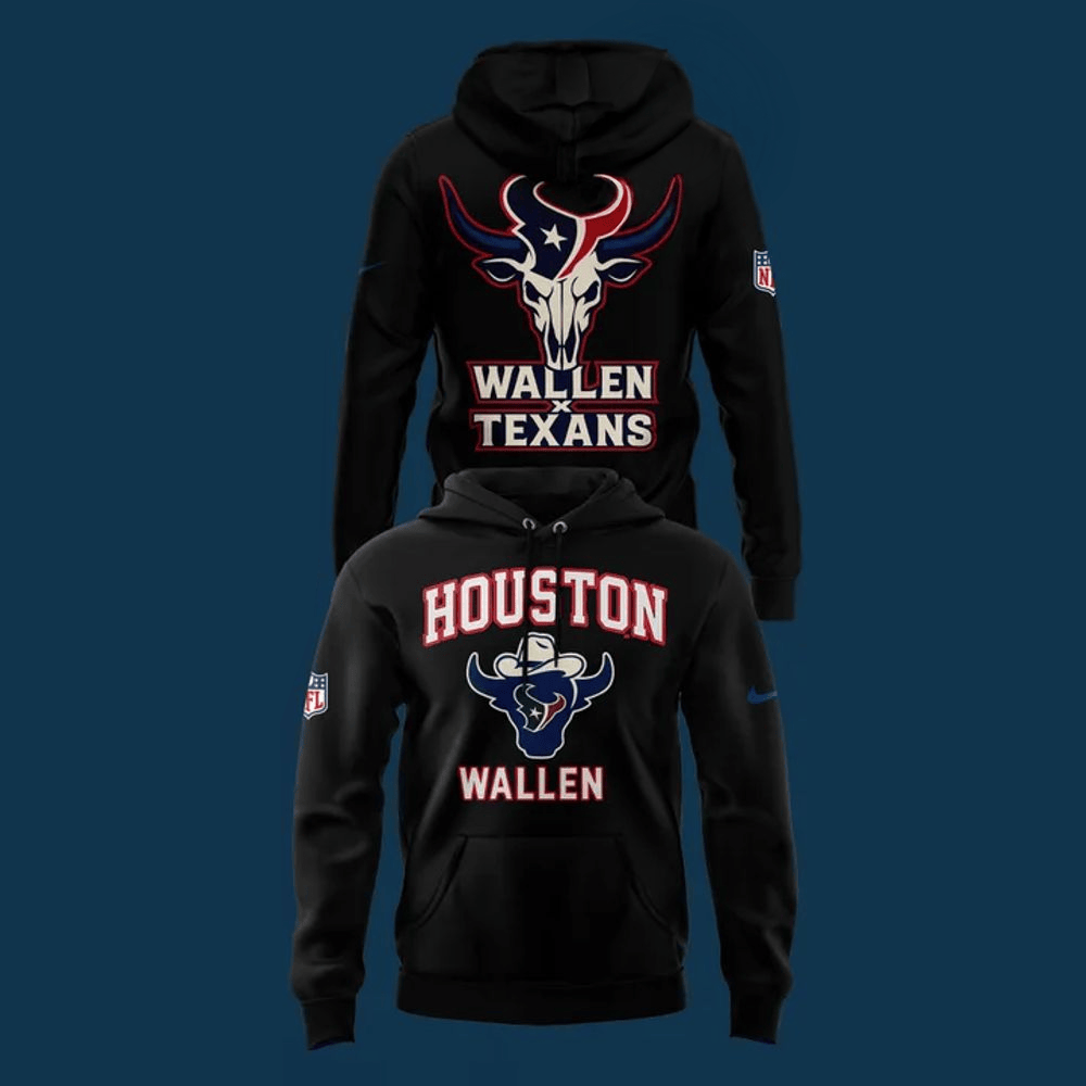 Morgan Wallen x Houston Texans 2025 Hoodie Morgan Wallen Merch Great Father's Day Presents-1