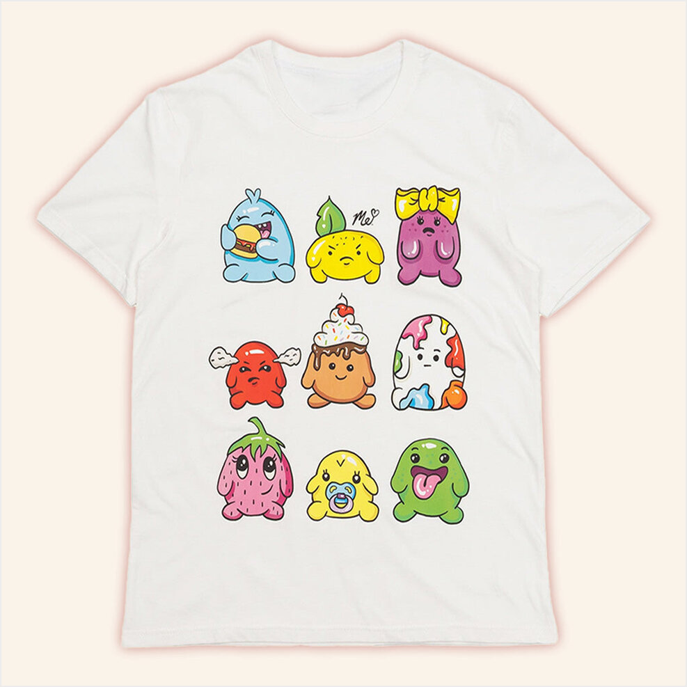 Moriah Elizabeth Merch Blobs T-Shirt Cute Birthday Gifts For Sister Gifts For BFF Christmas Presents-1
