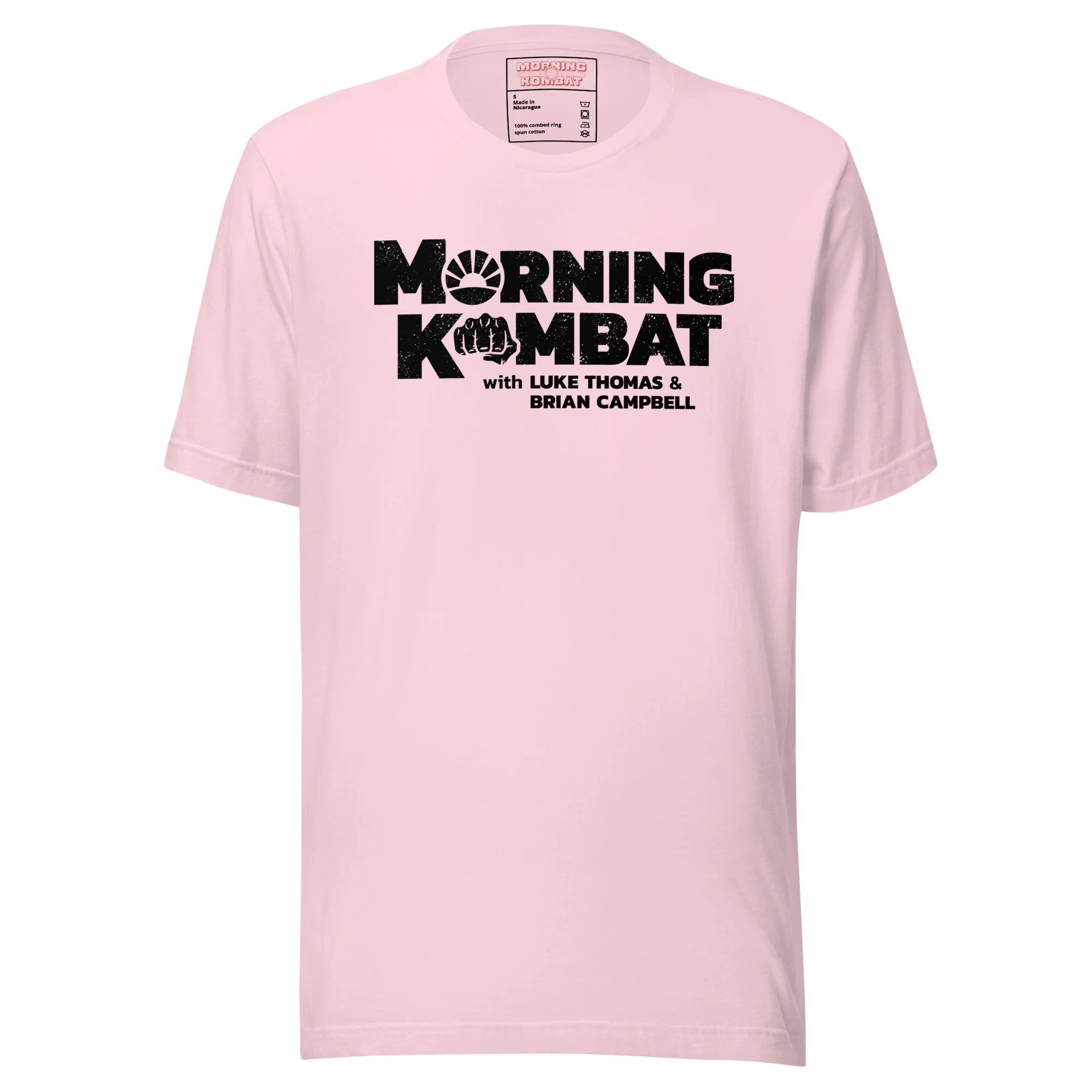 Morning Kombat Merch Pink Morning Kombat T-Shirt Gifts For Wife-1