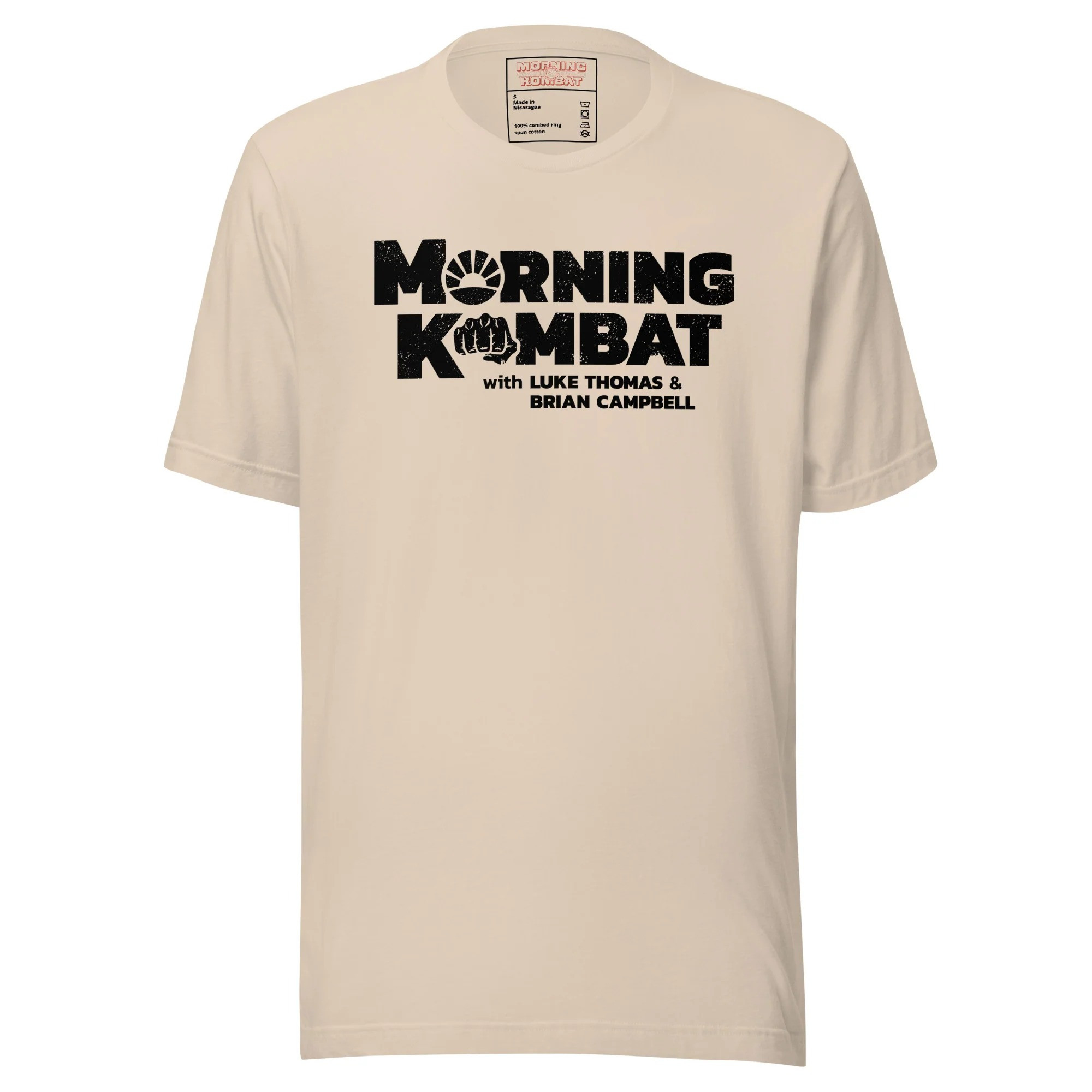 Morning Kombat Merch Sand Morning Kombat T-Shirt Fathers Day Gift From Daughter-1