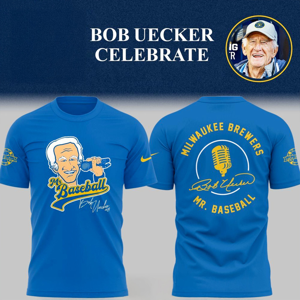 Mr Baseball Bob Uecker Celebration Shirt Fan Merch Best Gifts For Boyfriend-1