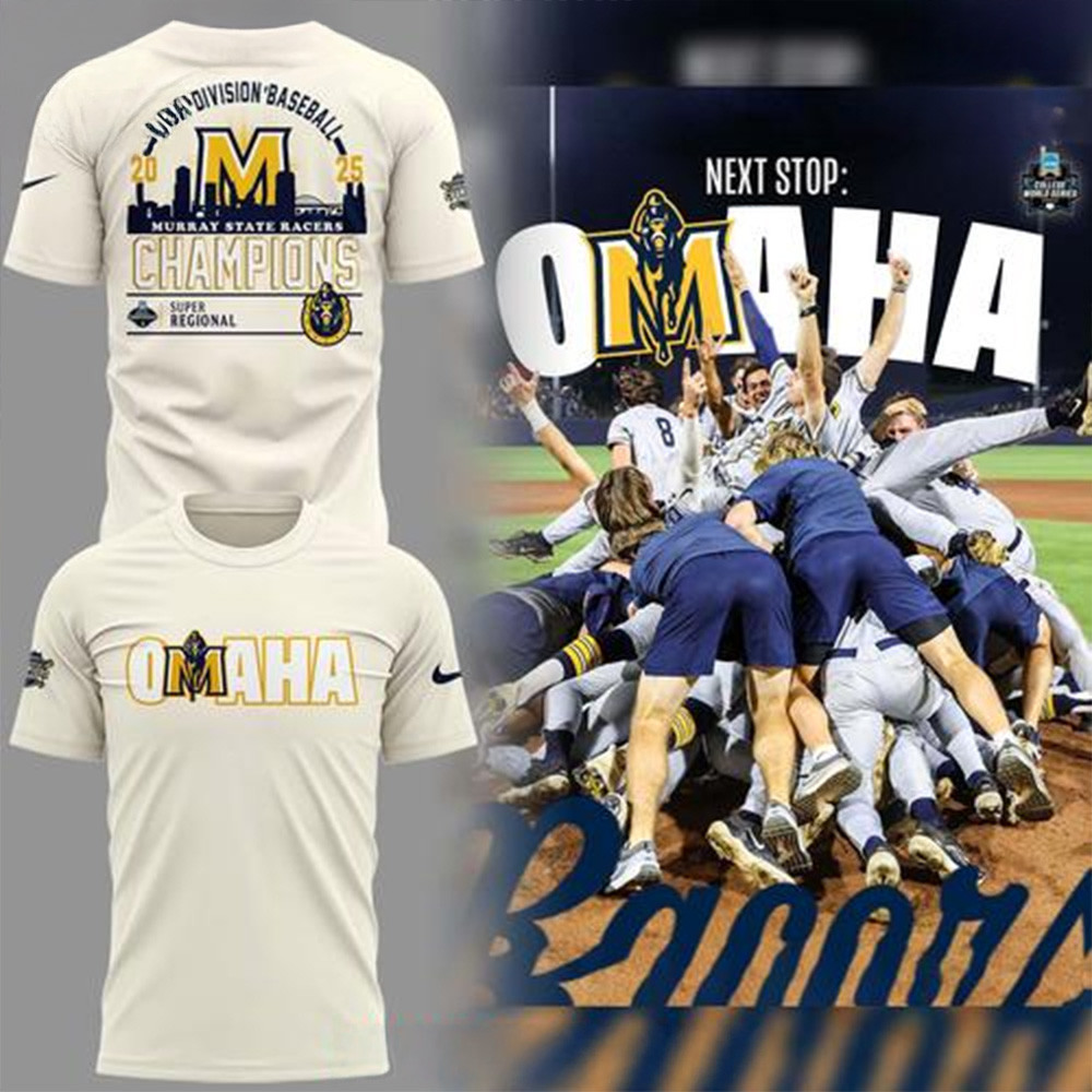Murray State Racers x OMAHA Special T-Shirt Racers Merch Basketball Fan Gift Ideas-1