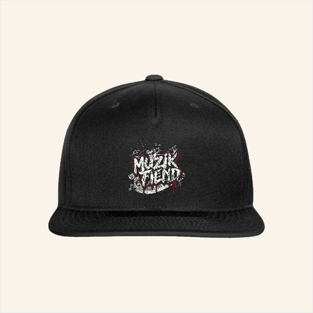 Muzik Fiend Merch Muzik Fiend Logo Snapback Hat Dad Gift Ideas Birthday Gifts For Best Friend-1