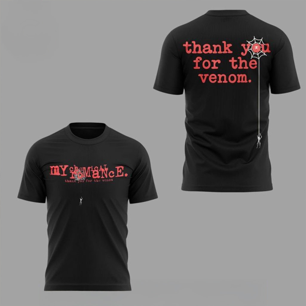 My Chemical Romance Thank You For The Venom T-Shirt Gift Ideas For Fans-1