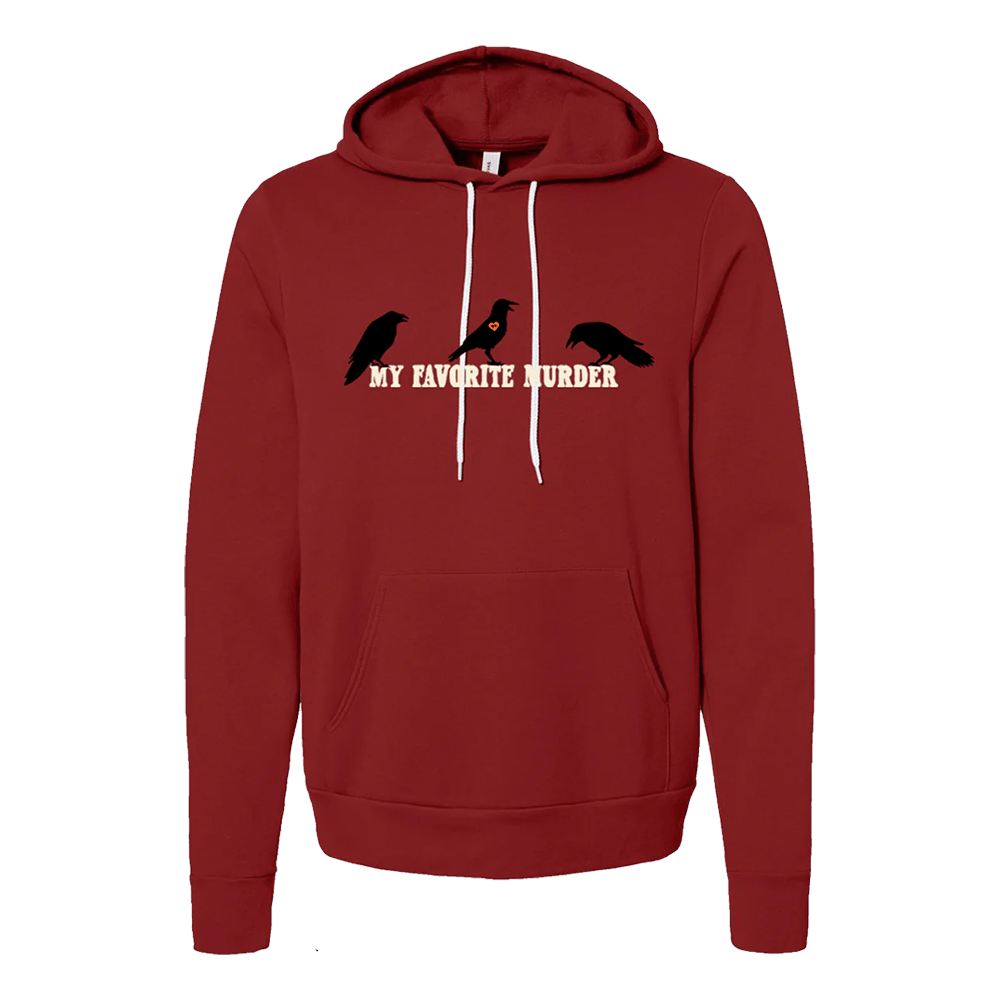 My Favorite Murder Merch Crows Hoodie MFM Merch Top Father's Day Gifts-1