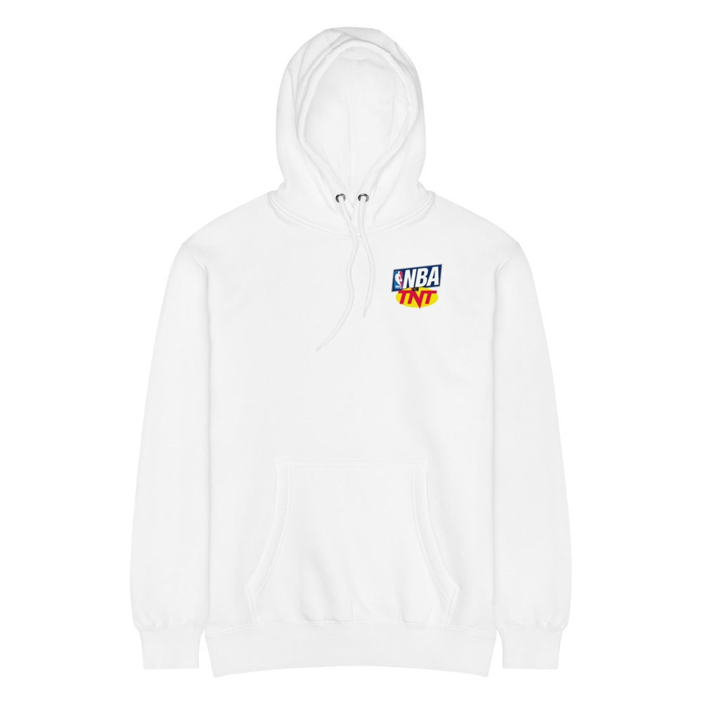 NBA on TNT Standby White Hoodie Presents For Basketball Fans-1