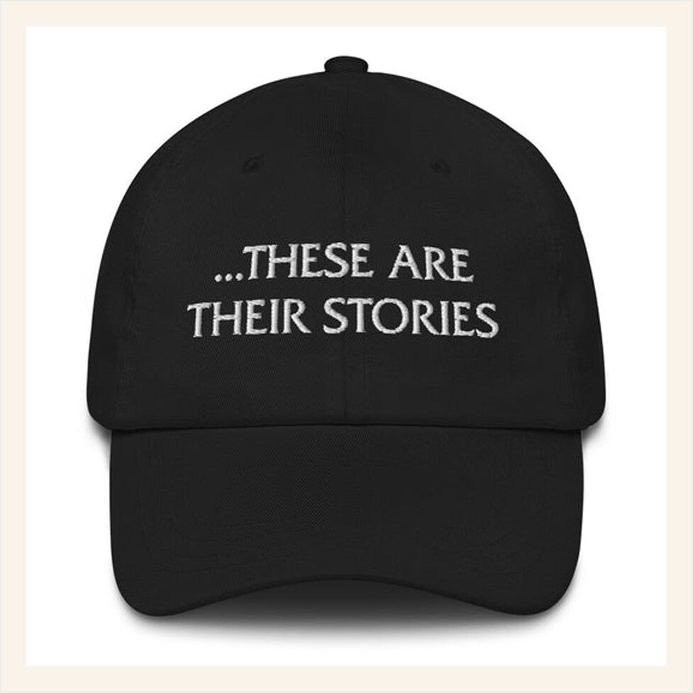 NBC Merch SVU These Are Their Stories Embroidered Hat Gifts For Dad Gifts For Best Friend-1