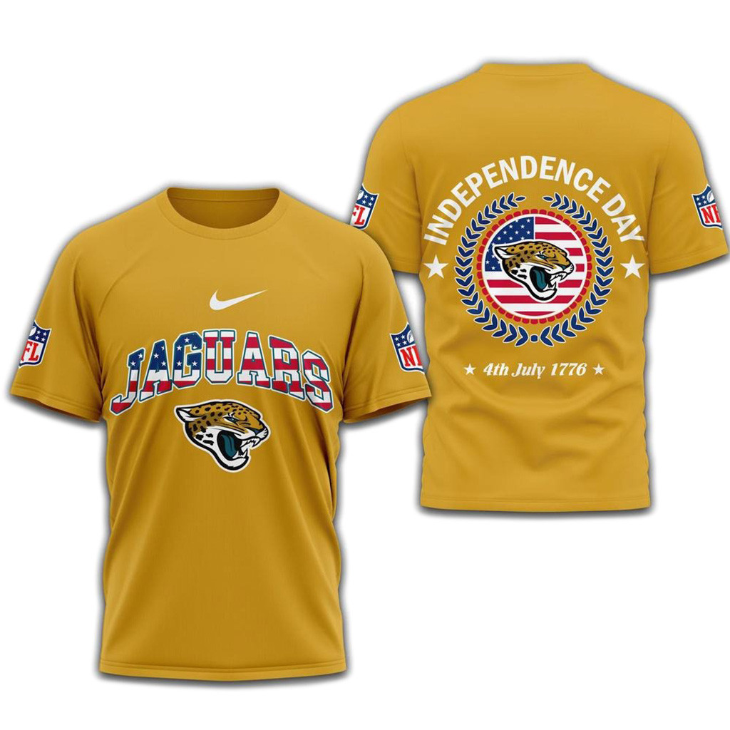 NFL Jacksonville Jaguars 2025 Independence Day Shirt-1
