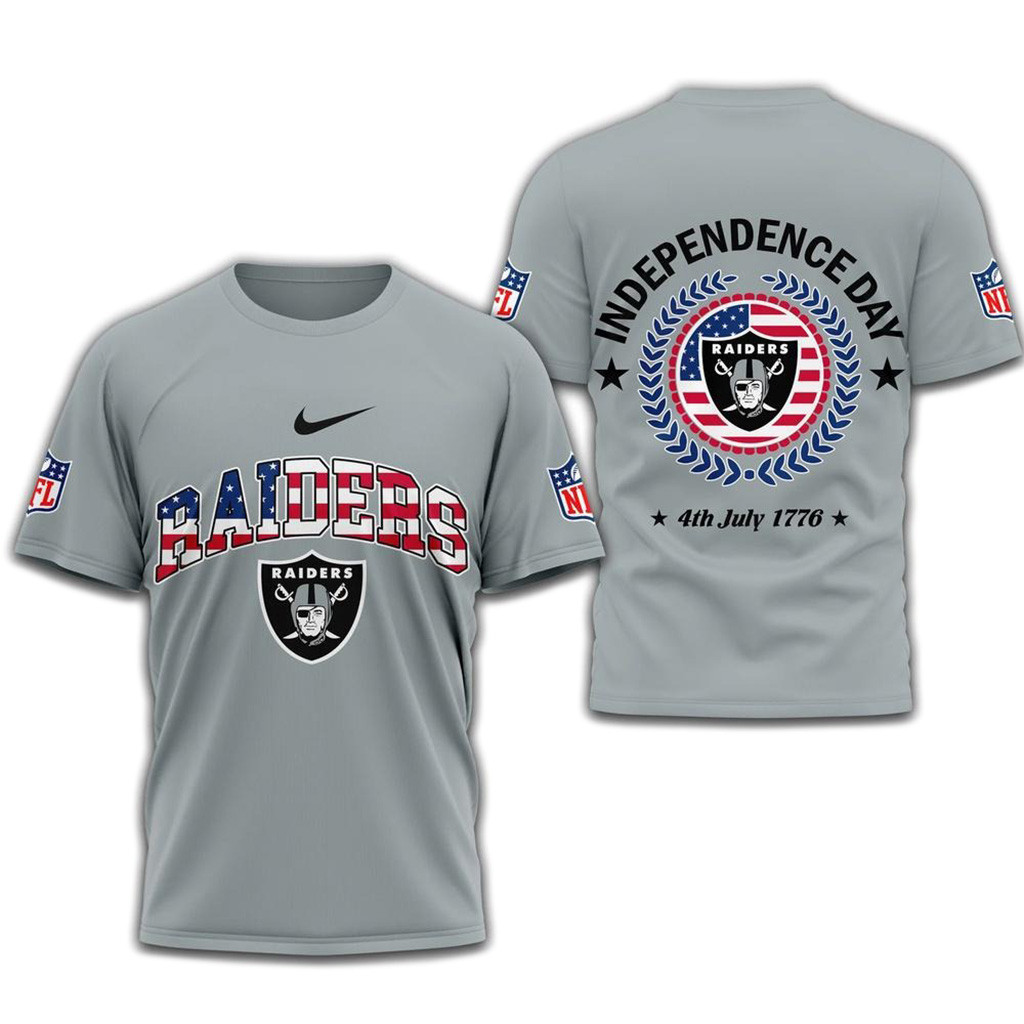NFL Las Vegas Raiders 2025 Independence Day Shirt-1
