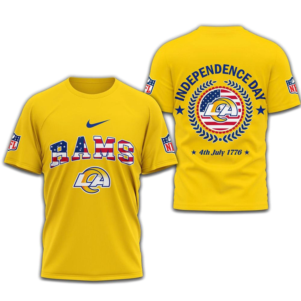 NFL Los Angeles Rams 2025 Independence Day Shirt-1