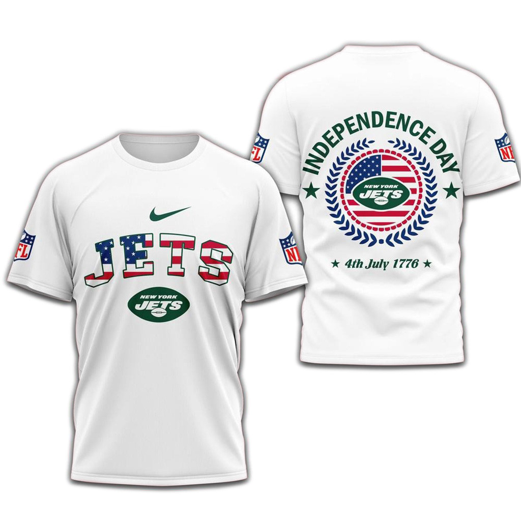 NFL New York Jets 2025 Football Team Independence Day Shirt-1