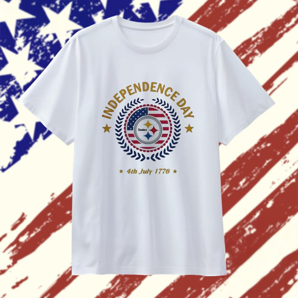NFL Pittsburgh Steelers Football Team Independence Day New 2025 T-Shirt-1 NFL Pittsburgh Steelers Football Team Independence Day New 2025 T-Shirt-1