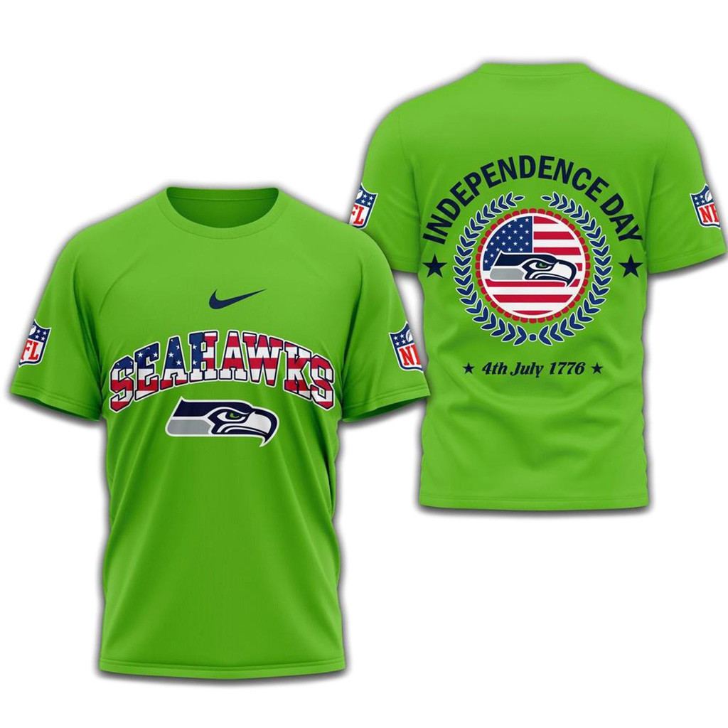 NFL Seattle Seahawks 2025 Independence Day Shirt-1