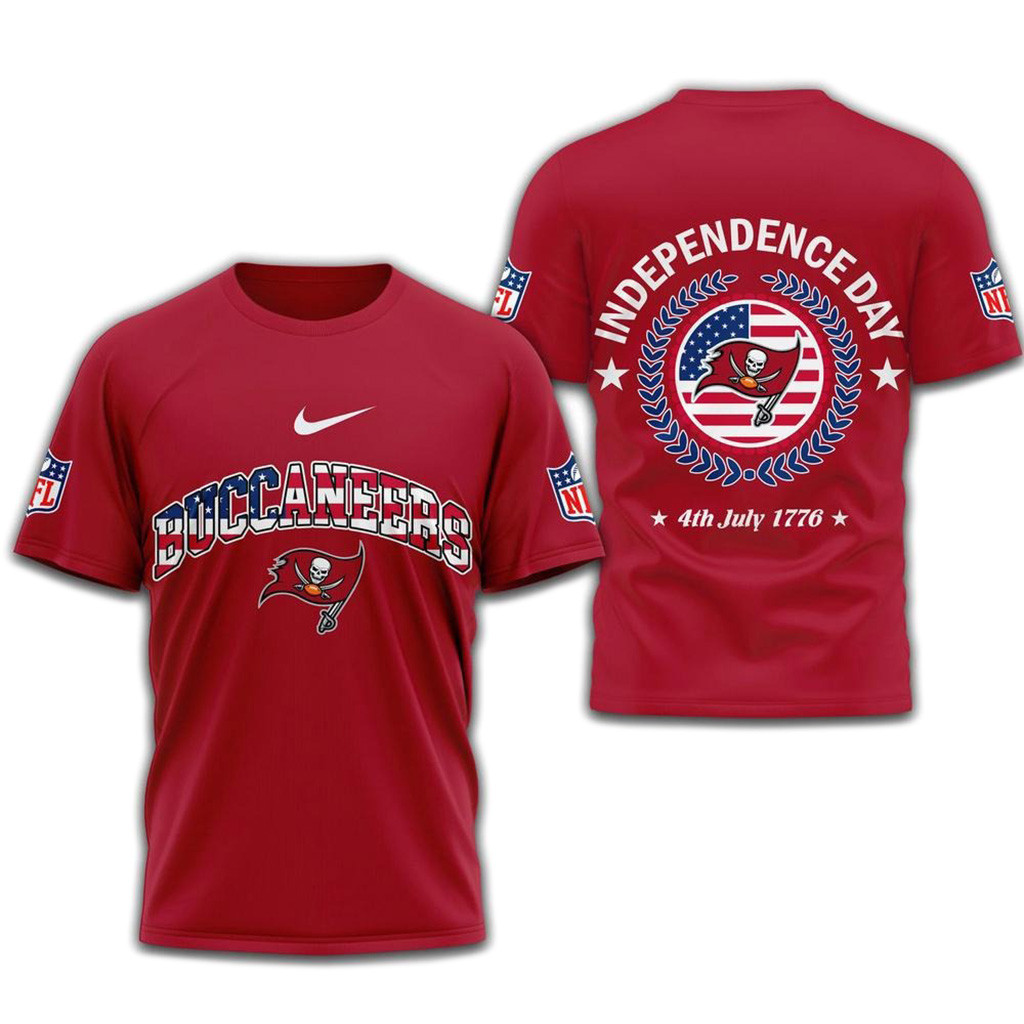 NFL Tampa Bay Buccaneers 2025 Independence Day Shirt-1