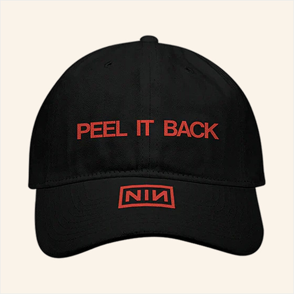 NIN Peel It Back Tour Merch Embroidered Tour Hat Nine Inch Nails Merch Fans Gifts Gifts For BFF-1