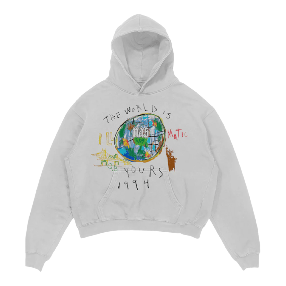 Nas Irjones Merch 30 Years Of Illmatic Cement Hoodie Father's Day Present Ideas-1