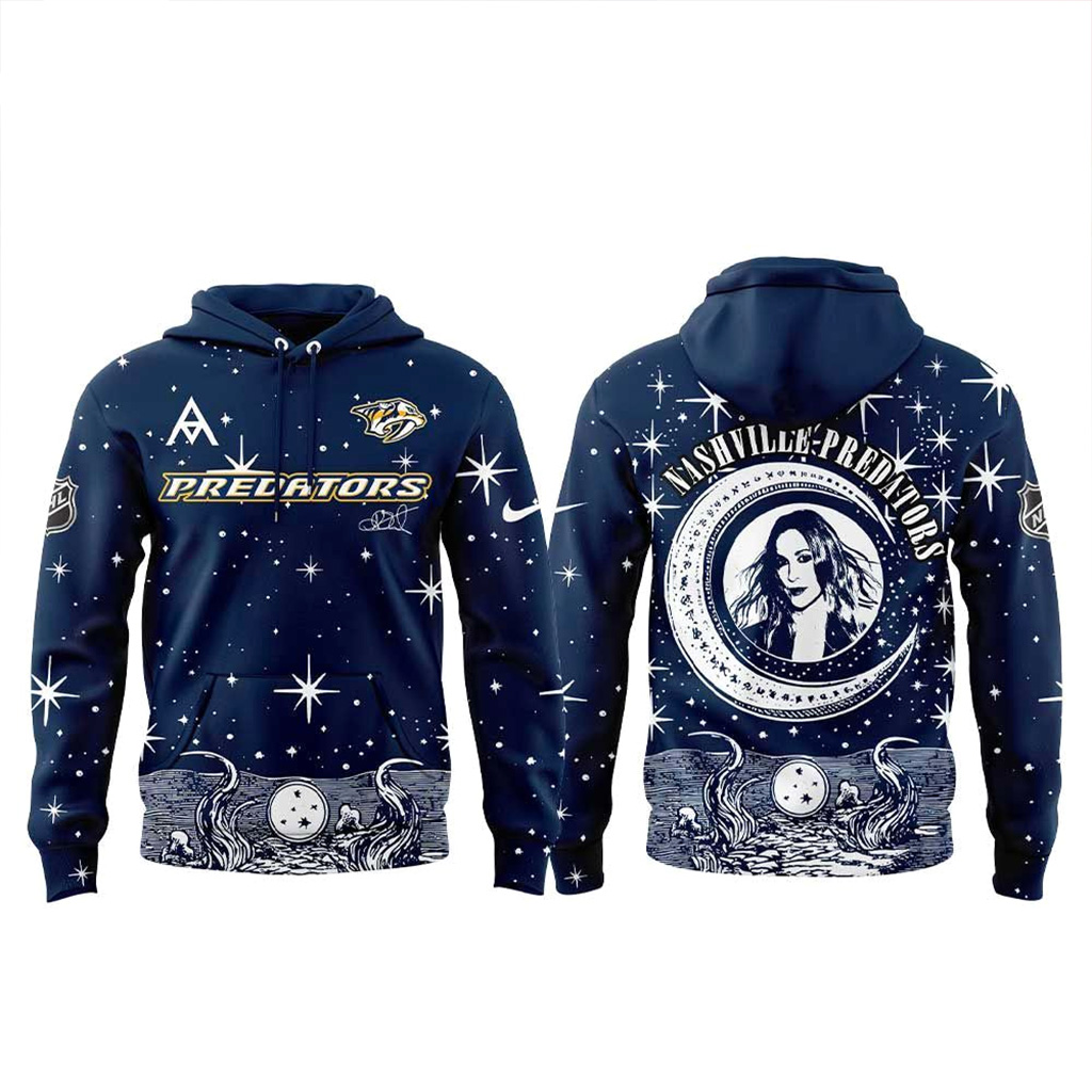 Nashville Predators Alanis Morissette The Triple Moon Tour Hoodie Nashville Predators Merch-1