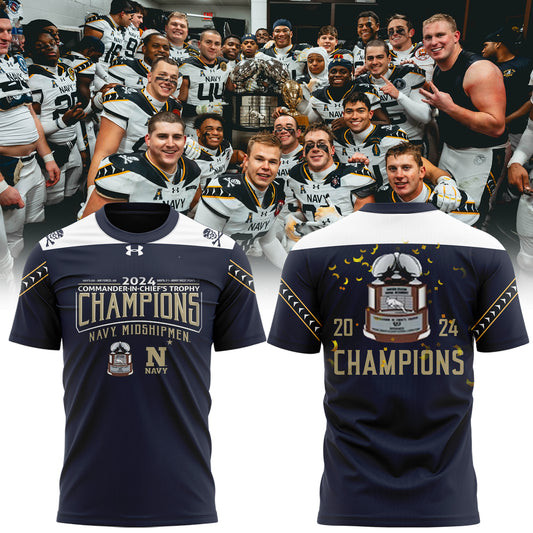 Navy Midshipmen Football Champions Shirt Football Fan Gift Ideas-1