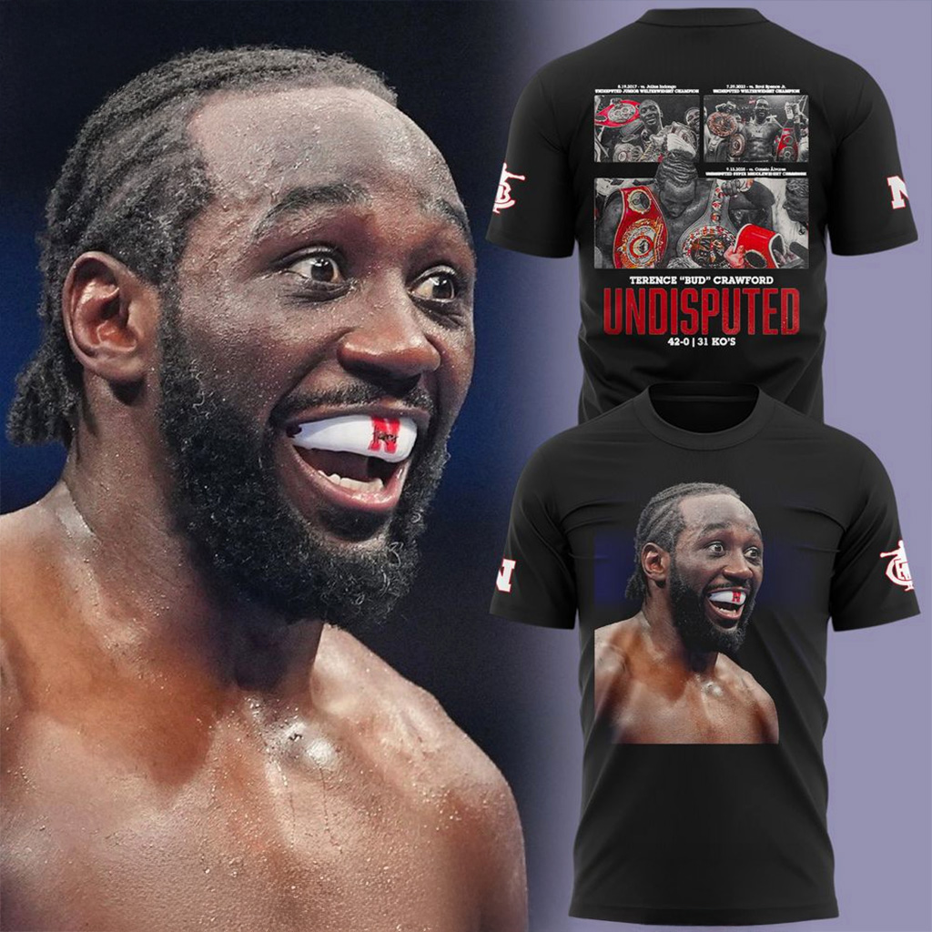 Nebraska Cornhuskers x Terence Bud Crawford Undisputed Shirt Fan Merch Gift For Men-1