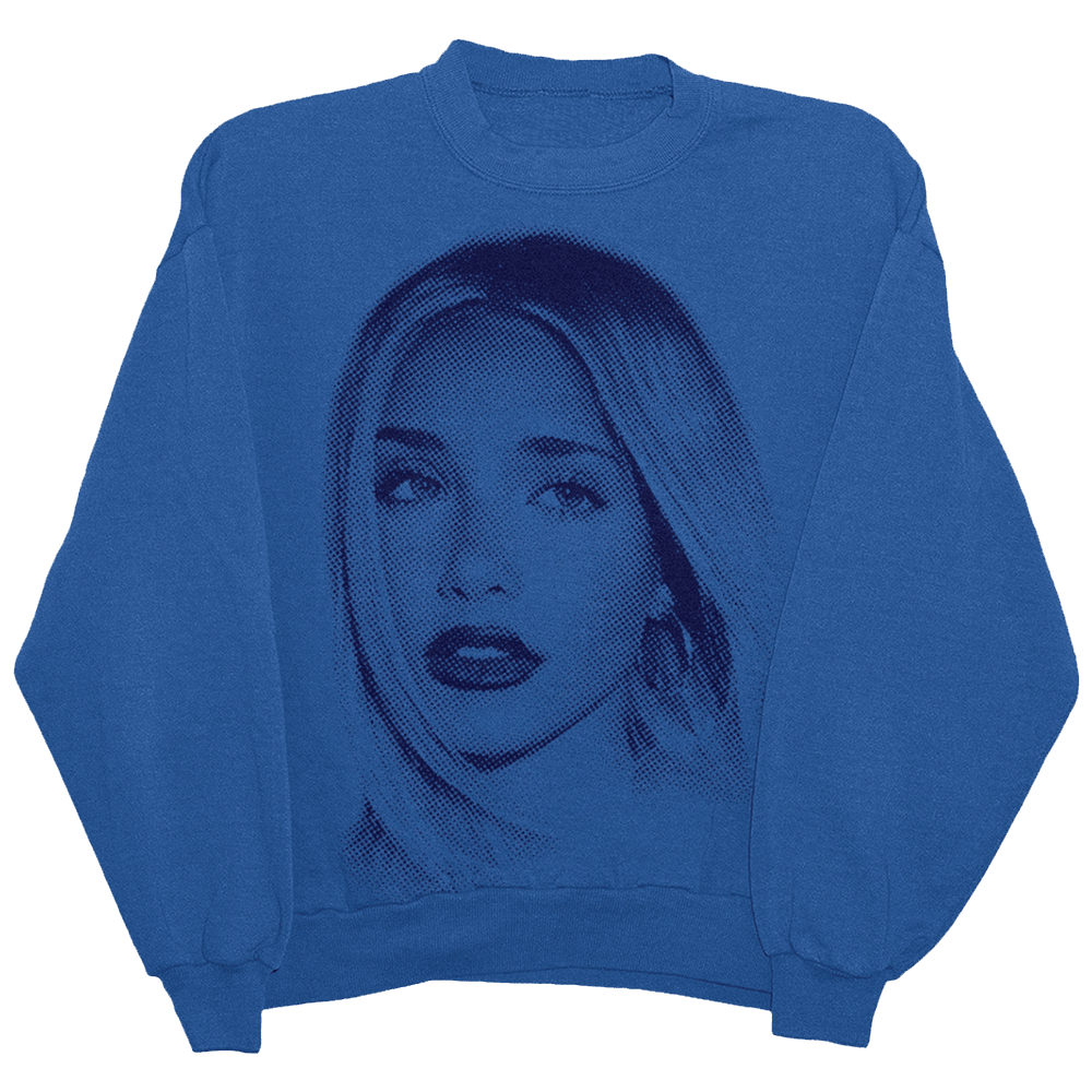 Nessa Barrett Merch Nessa Barrett I'm She Blue Sweatshirt Music Fans Gifts For Mother's Day-1