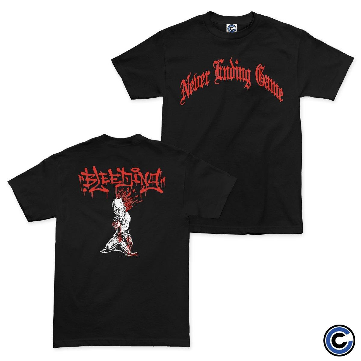 Never Ending Game Merch Bleeding Shirt Never Ending Game Shirt-1