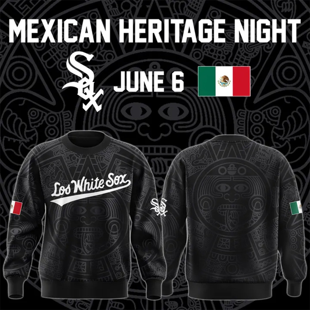 New Chicago White Sox Mexican Heritage Night Sweatshirt Special 2025 Baseball Themed Gifts-1