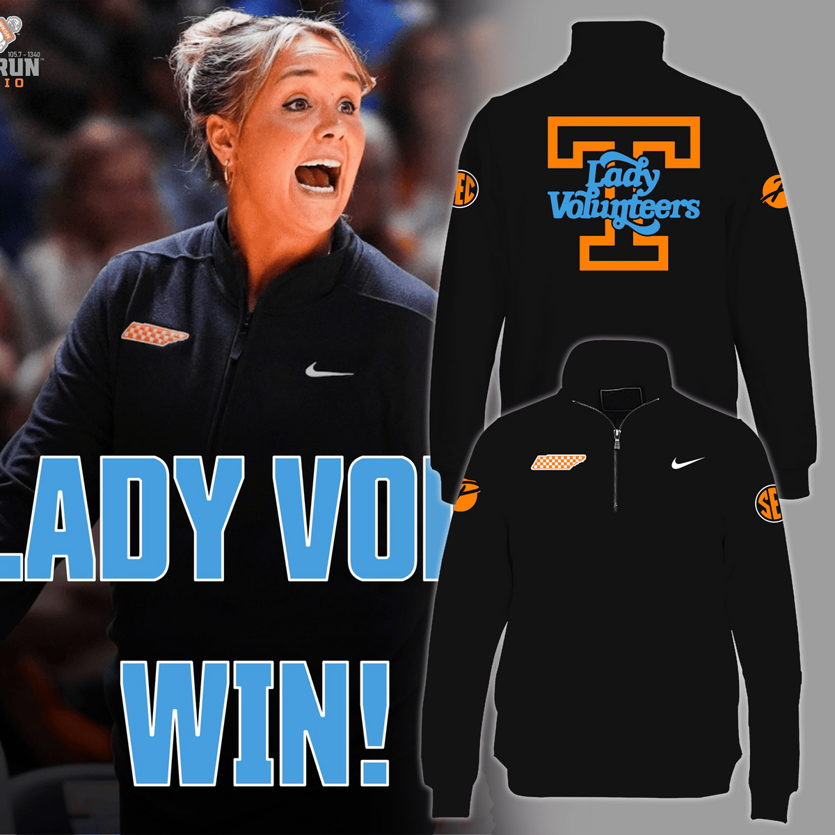 New Coach Kim Caldwell Black Quarter Zip Jacket Gifts For Basketball Fan-1