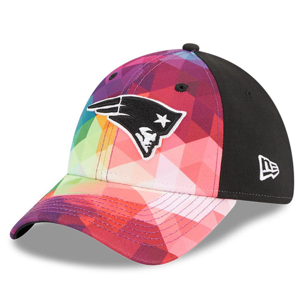 New England Patriots Crucial Catch NFL Embroidered Hat 2025 Rainbow Fan Merch Friend Gifts-1