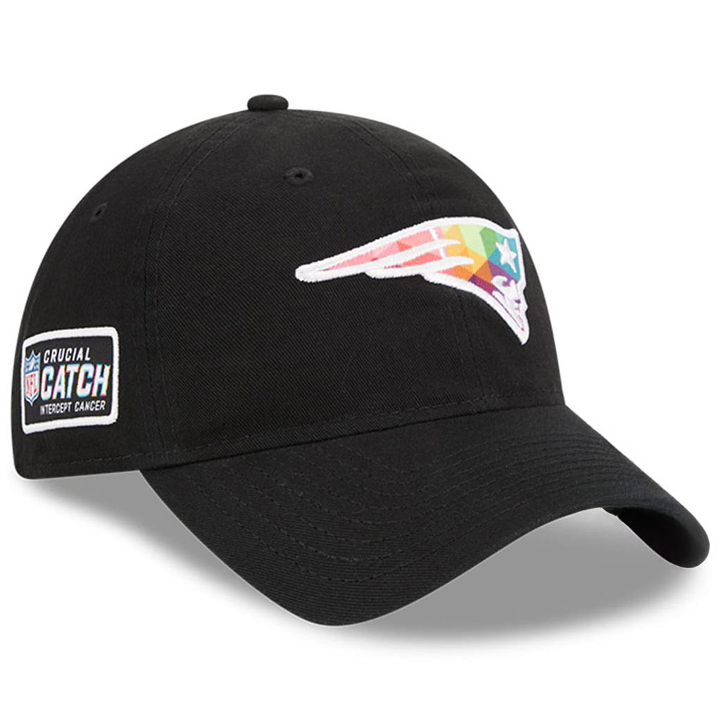 New England Patriots Crucial Catch NFL Embroidered Hat 2025 Rainbow Patriots Merch-1